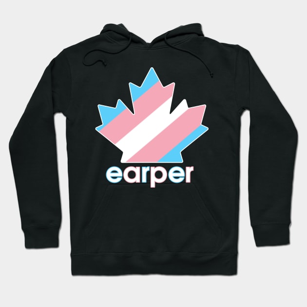 Transgender Earper Pride Maple Leaf - Wynonna Earp Hoodie by VikingElf